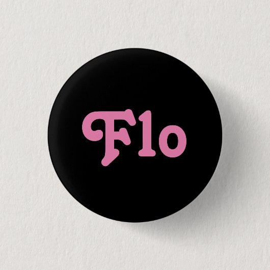 Button Flo (Voorkant)