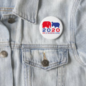 Button for 2020 US presidential election (In situ)