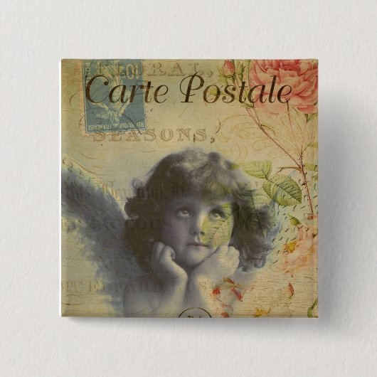 Button Frans Briefkaart (Voorkant)