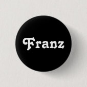 Button Franz (Voorkant)