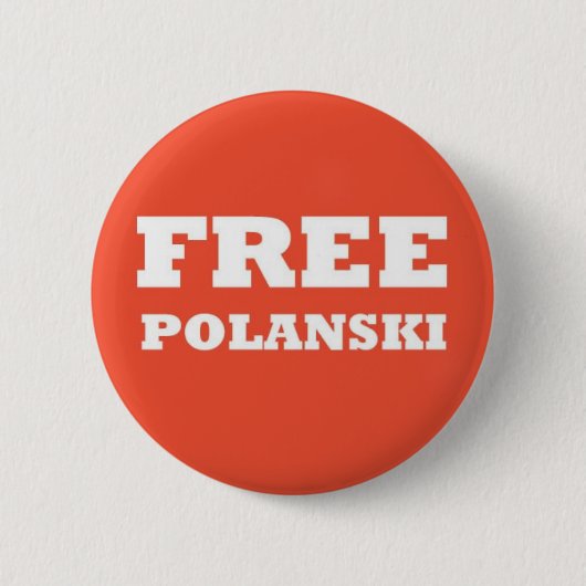Button "Free Polanski" (Voorkant)