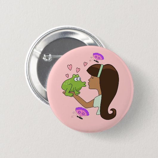 Button Frog Prince (Voorkant /achterkant)