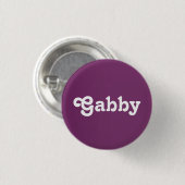 Button Gabby (Voorkant /achterkant)