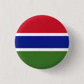 Button Gambiaanse vlag (Voorkant)
