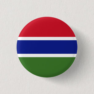 Button Gambiaanse vlag