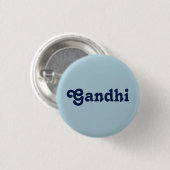 Button Gandhi (Voorkant /achterkant)