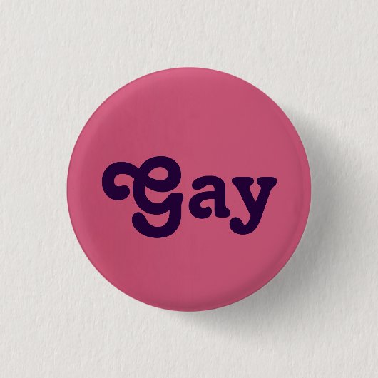 Button Gay (Voorkant)