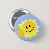 Button_Gefeliciteerd Ronde Button 5,7 Cm (Voorkant /achterkant)