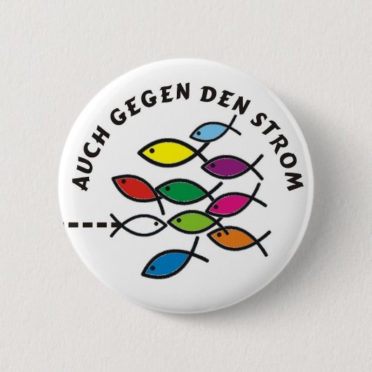 Button Gegen den Strom (Voorkant)