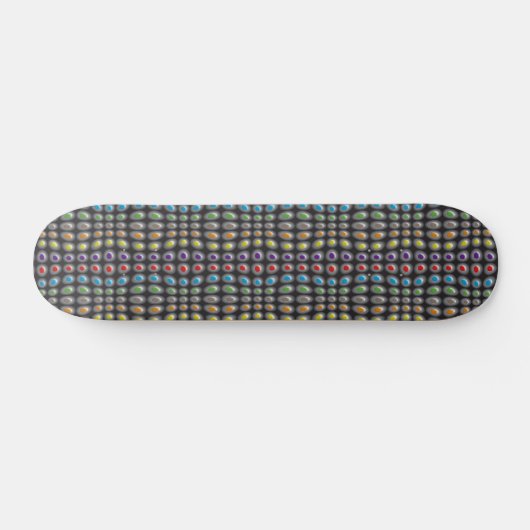 Button gepeld persoonlijk skateboard (Horizontaal)