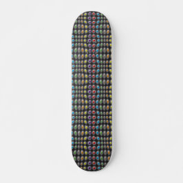 Button gepeld persoonlijk skateboard
