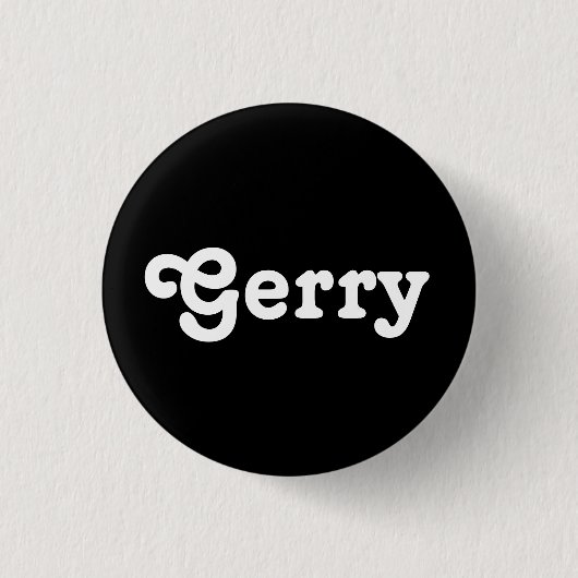 Button Gerry (Voorkant)