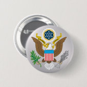 Button_geweldig_verzegeling Ronde Button 5,7 Cm (Voorkant /achterkant)