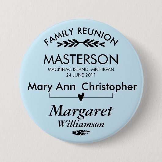 Button gezinshereniging via boomverbinding (Voorkant)