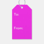 Button Gift-Labels afspelen Cadeaulabel (Achterkant)