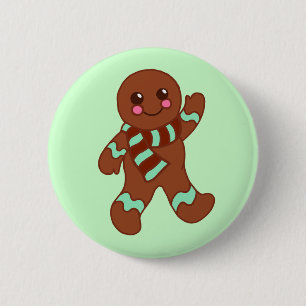 Button Gingerbrood Man