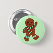Button Gingerbrood Man (Voorkant /achterkant)