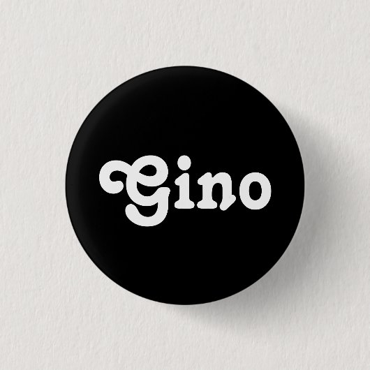 Button Gino (Voorkant)
