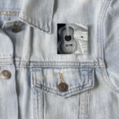 Button gitaar & vel (In situ)