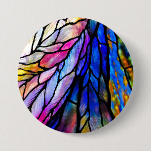 Button Glas in lood venster pop