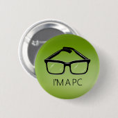 BUTTON GLASSEN (Voorkant /achterkant)