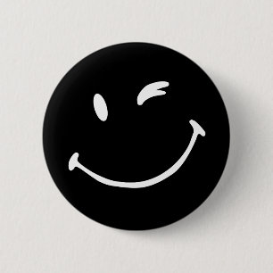 Button - glimlach
