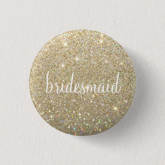 Button - Glitter Fab bridesmaid (Voorkant)