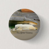 Button Global Warming Polar Beer stoppen (Voorkant)