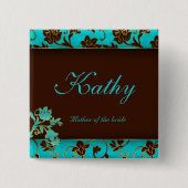 Button Gold Floral BB (Voorkant)