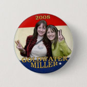 Button Goldwater/Miller van 2008 (Voorkant)