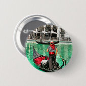 Button: Gondolier Ronde Button 5,7 Cm (Voorkant /achterkant)
