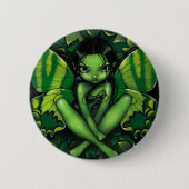 Button "Green Butterfly Fantasy" (Voorkant)