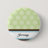 Button Green Dot Name (Voorkant)