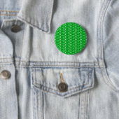 Button Green Glitter (In situ)