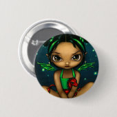 Button "Groene Dragonling" (Voorkant /achterkant)