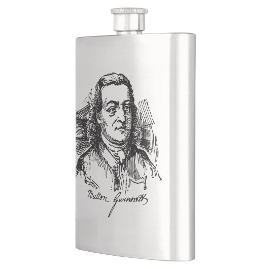 Button Gwinnett Flacon (Links)