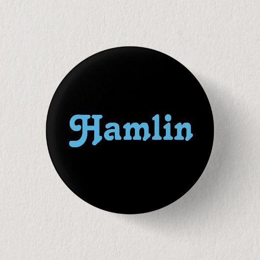 Button Hamlin (Voorkant)