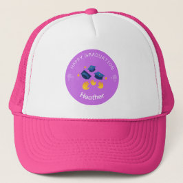 Button - Happy Afstuderen Personaliseren - Naam to Trucker Pet