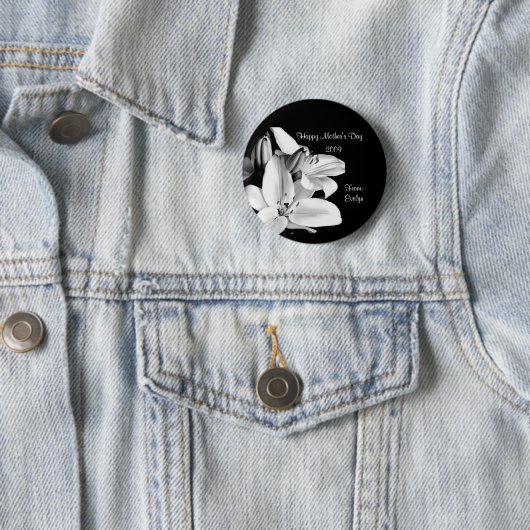 Button "Happy Moederdag 2009" (In situ)