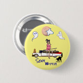 Button "Haunting Spirits" (Voorkant /achterkant)