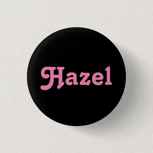 Button Hazel (Voorkant)