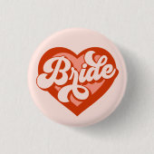 Button Heart Birde Tribe Badge (Voorkant)
