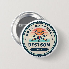 Button - Heilige makreel! beste zoon ooit