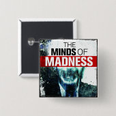 Button het op met waanzin (Voorkant /achterkant)