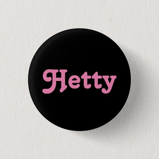 Button Hetty (Voorkant)