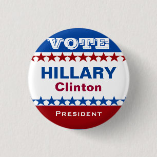 Button Hillary Clinton Campaign