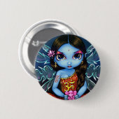 Button "Hindu Fairy" (Voorkant /achterkant)