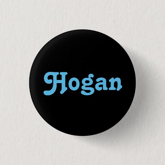 Button Hogan (Voorkant)