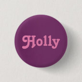 Button Holly (Voorkant)