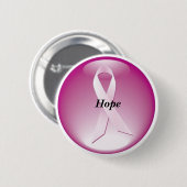 Button Hoop borstkanker (Voorkant /achterkant)